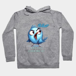 Cross Bird What Are You Looking At Hoodie